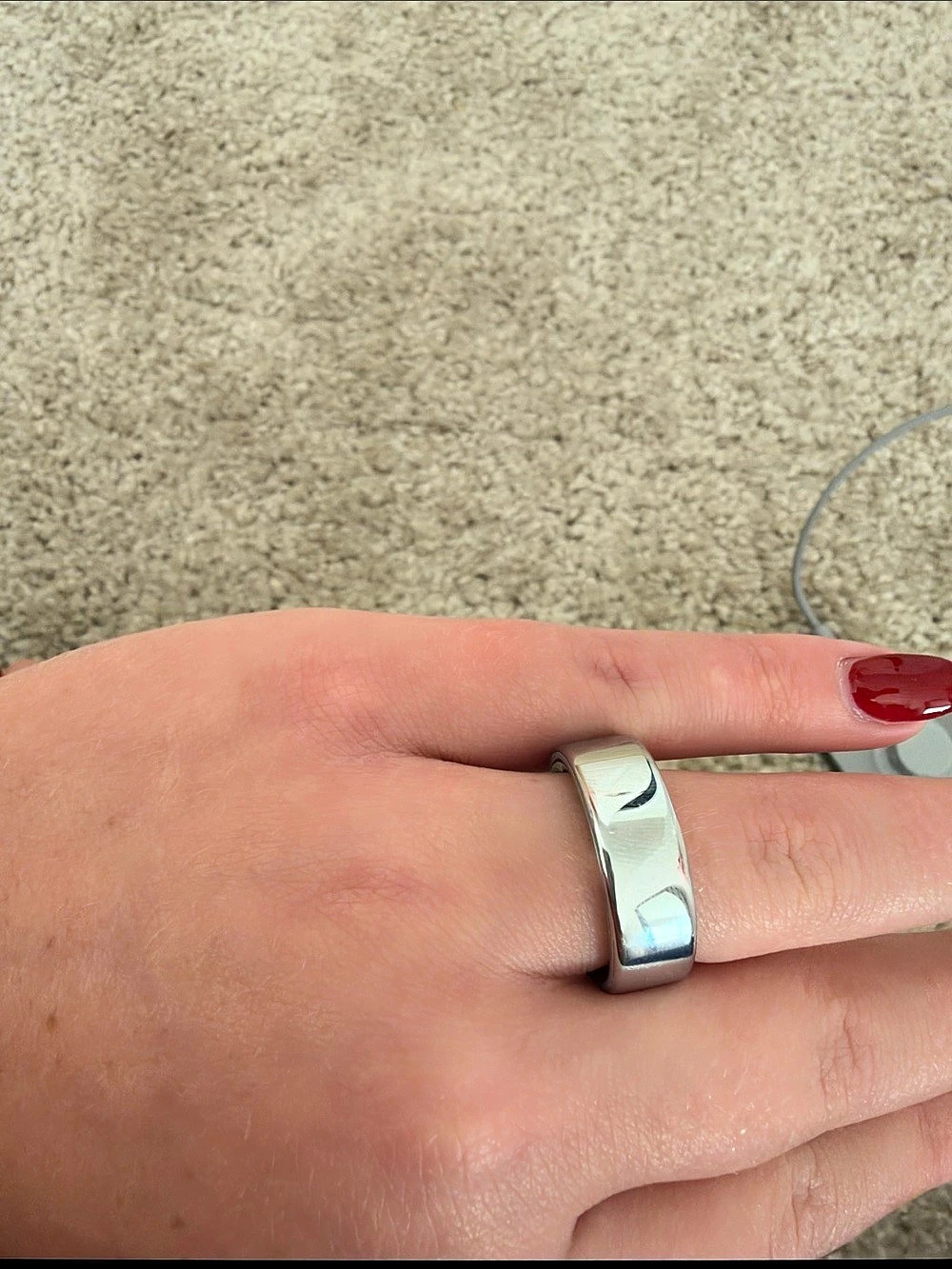 Oura Ring Gen 3 Heritage Silver Ring